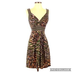 BCBGMaxAzria Sweetheart Neckline Sleeveless Dress